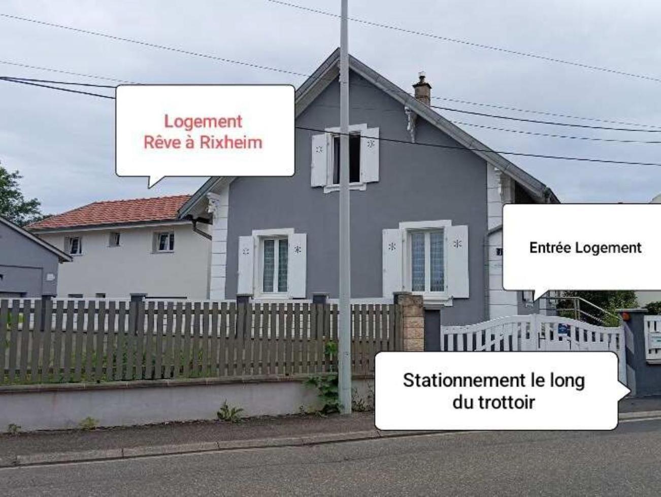 Maison De Ville Avec Jardin-Reve A Rixheim! Exteriör bild